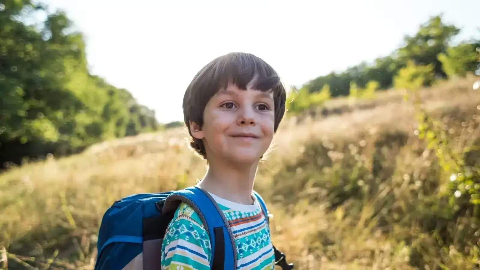 Family enjoying a calm outdoor travel destination