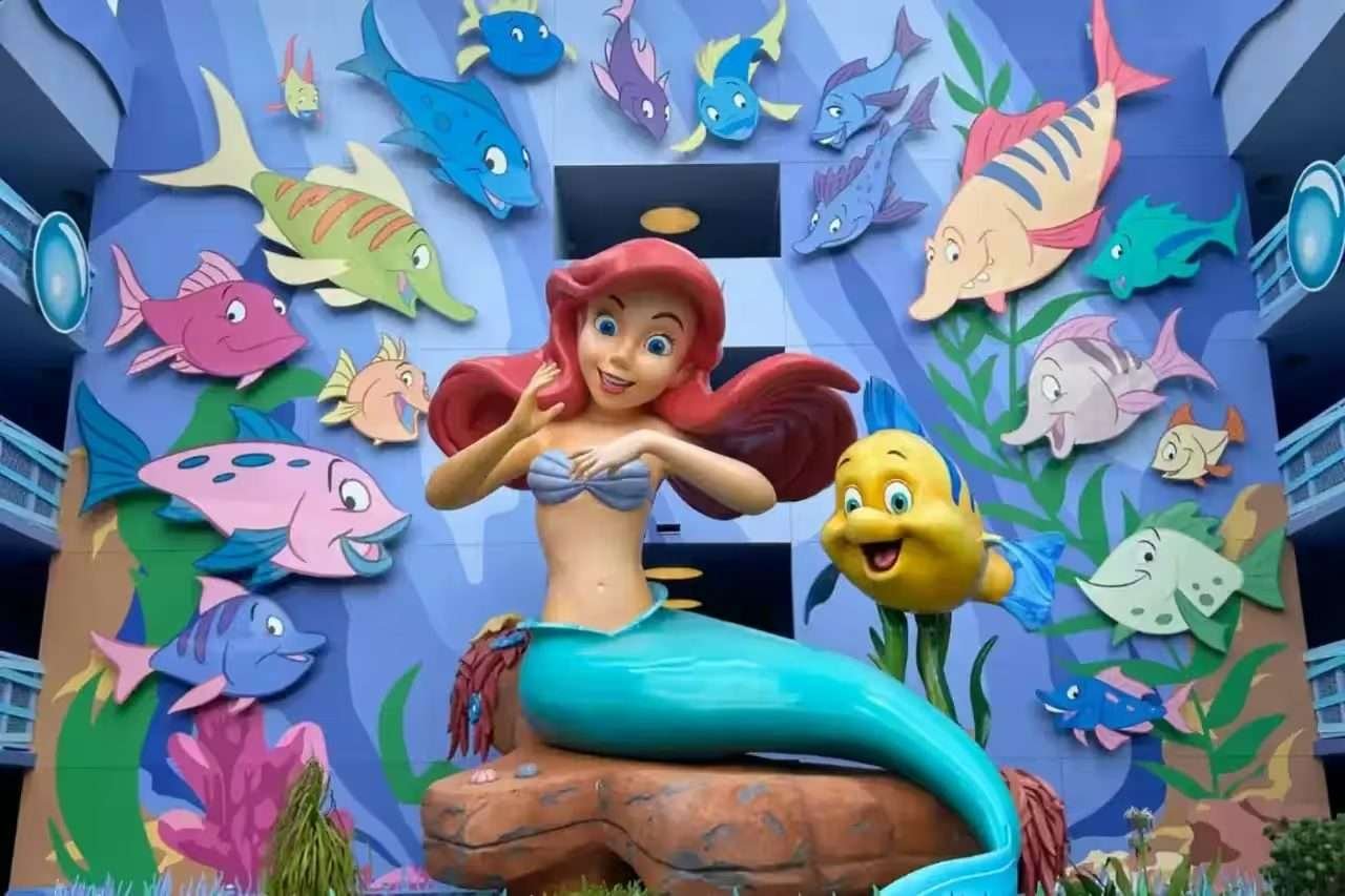 Disney World Disability Access Service sign at a park entrance